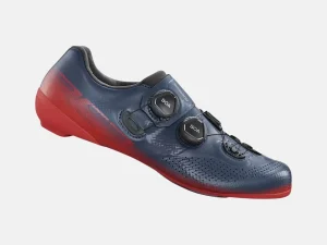 Zapato de Ruta RC-702 Azul/Rojo | Shimano