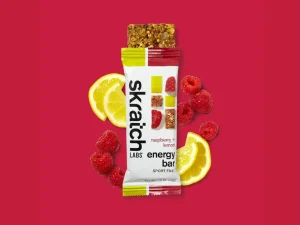 Barra energética Sport Fuel Frambuesa + Limón | Skratch Labs