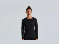 Camiseta Manga Larga Trail Air Jersey LS Para Dama. Negro | Specialized