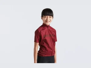 Jersey RBX Comp Logo SS Para Niño. Granate | Specialized