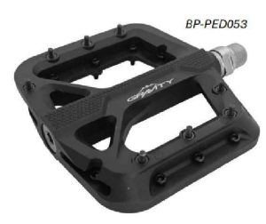 PEDAL GRAVITY MTB M996 NYLON 9/16 NEGRO SELLADO