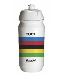 BOTELLA SANTINI UCI WORLD CHAMPION 650ml BLANCO