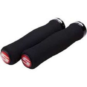 GRIPS SRAM D/ESPONJA NEGRO C/SEGURO NEGRO 129MM 