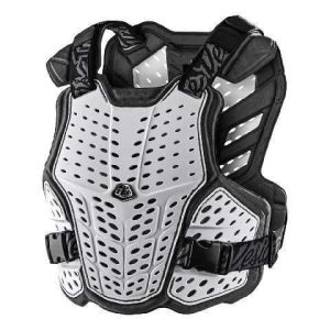 PECHERA TROY LEE ROCKFIGHT CHEST T-M/L BLANCO/NEGRO 013