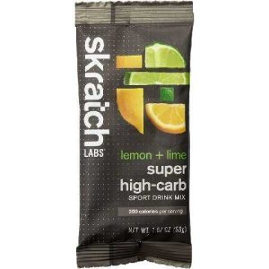 POLVO ENERGIZANTE SKRATCH SUPER HIGH CARB SPORT DRINK MIX LIMON+LIMA 53G