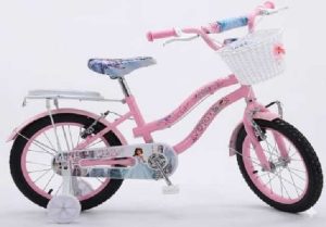 BICICLETA 16 GTI PIKE NIÑA CON CANASTO ROSADO