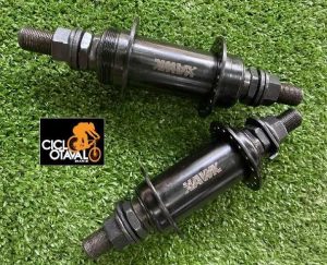 MANZANA BMX HAWK ACERO PAR EJE 14MM NEGRA