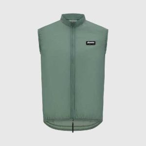 CHALECO SANTINI ROMPEVIENTO UNISEX T-M GREEN SAGE 6Y54575RTR