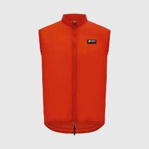 CHALECO SANTINI ROMPEVIENTO UNISEX T-M ORANGE 6Y54575RTR