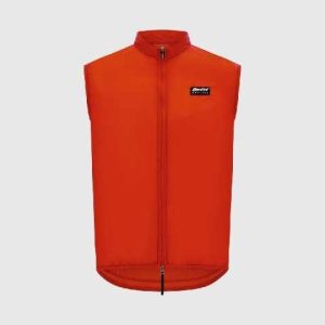 CHALECO SANTINI ROMPEVIENTO UNISEX T-L ORANGE 6Y54575RTR