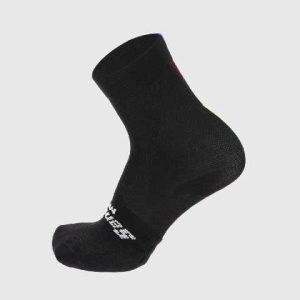 MEDIAS SANTINI UCI OFFICIAL T-XS/T-S (36-40 EUR) NEGRO RE652HPWORLD