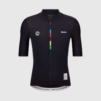 JERSEY SANTINI UCI World Champion UNISEX M/CORTA T-S NEGRO RE94075SMONDO