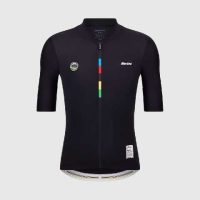 JERSEY SANTINI UCI World Champion UNISEX M/CORTA T-M NEGRO RE94075SMONDO