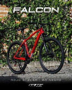 BICICLETA 29 GW FALCON 3X8V T-M (17) ROJO ESTELAR 2027