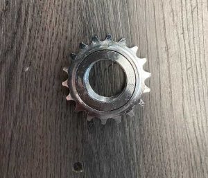 PIÑON DE 18T NIQUELADO X-PRO